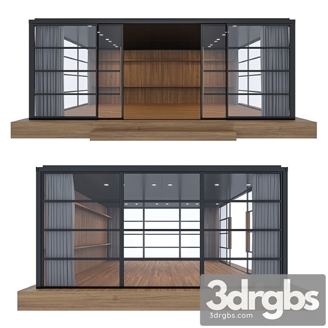 Kettal Office Pavilion 2 3dsmax Download - thumbnail 1