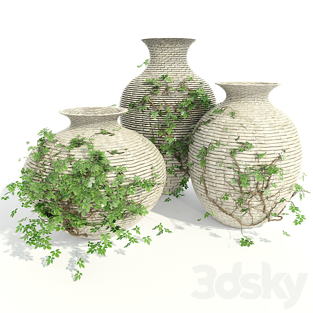 LANDSCAPE POTS 3DSMax File - thumbnail 1