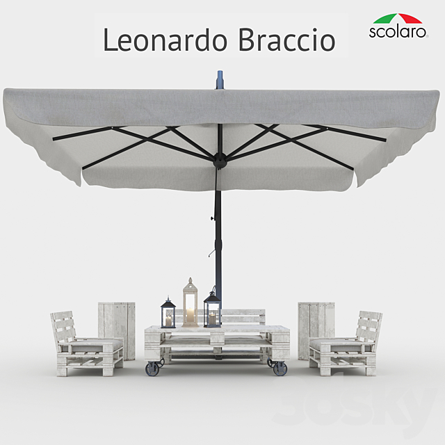 Leonardo Braccio 3ds Max - thumbnail 2