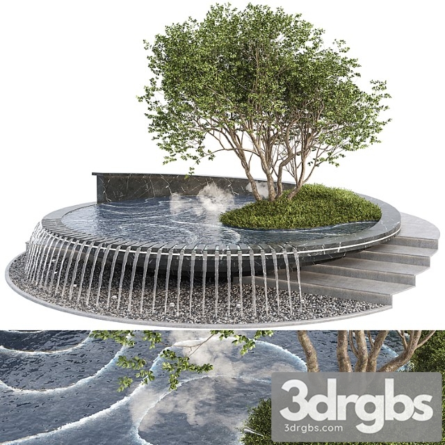 Lightning Pond 3dsmax Download - thumbnail 1