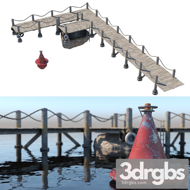 Marina 1 3dsmax Download - thumbnail 1