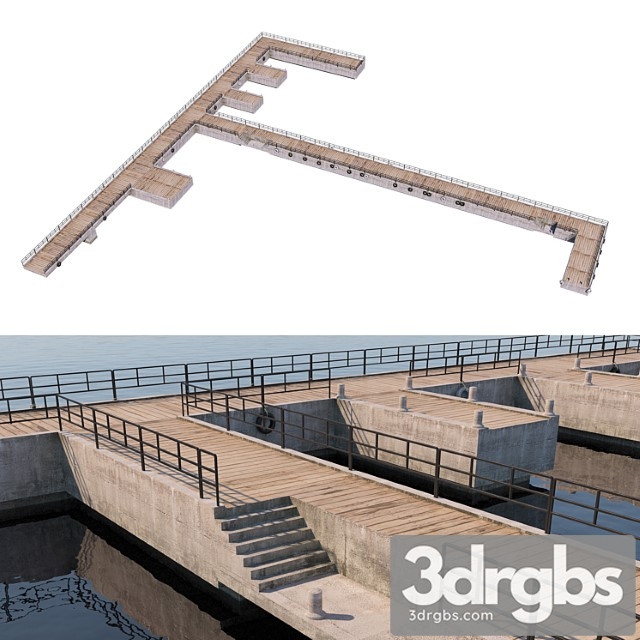 Marina 3dsmax Download - thumbnail 1