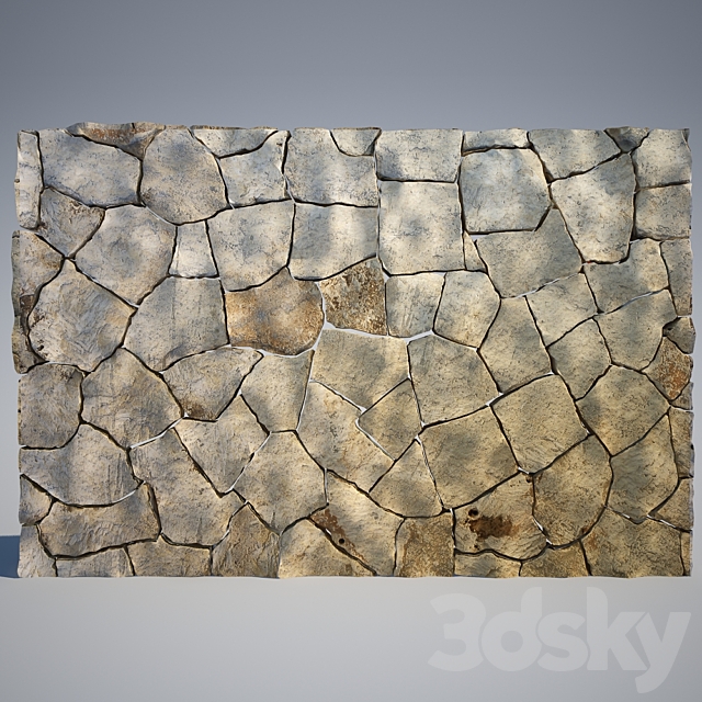 Masonry 3000 * 2000mm 3ds Max - thumbnail 2