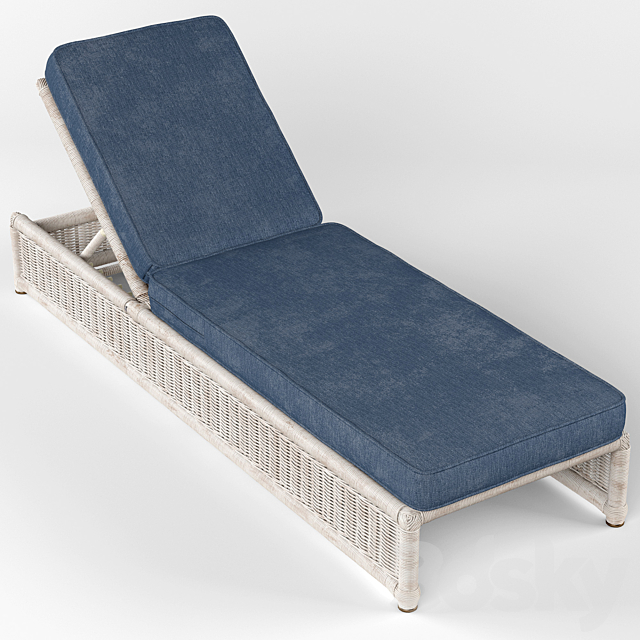 Pacifica Chaise 3ds Max - thumbnail 1