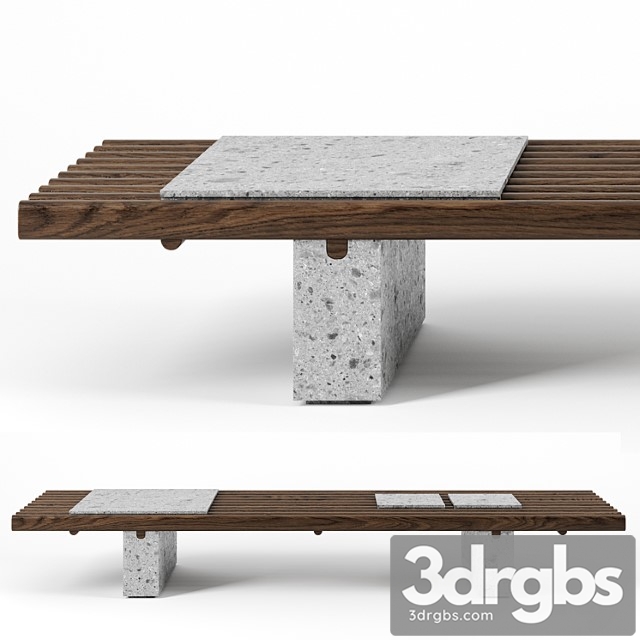 Panarea Coffee Table by Exteta 3dsmax Download - thumbnail 1