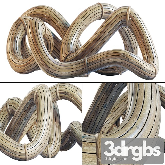 Parametric wood tamplet hall n1 3dsmax Download - thumbnail 1