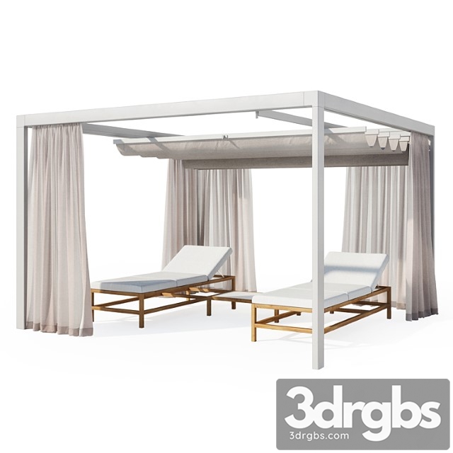 Pavilion eivissa open air v2 3dsmax Download - thumbnail 1