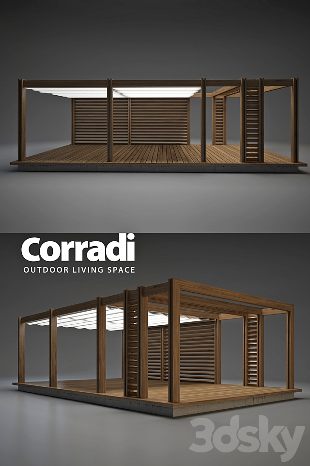 Pegola Corradi 3DSMax File - thumbnail 2