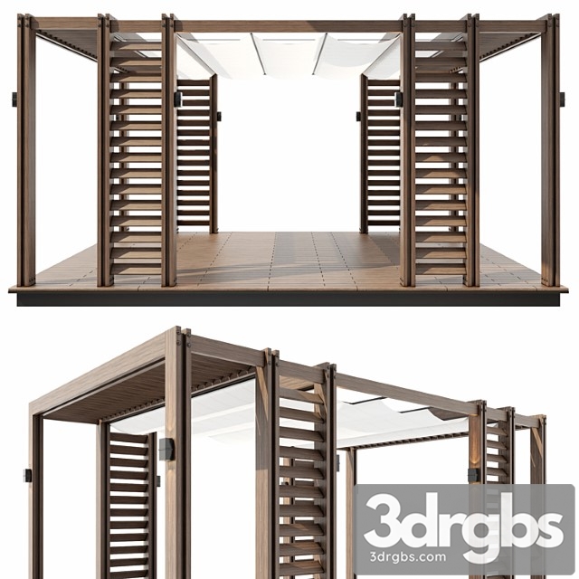 Pergola 5 3dsmax Download - thumbnail 1