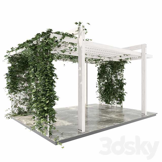 Pergola 6 3DSMax File - thumbnail 2