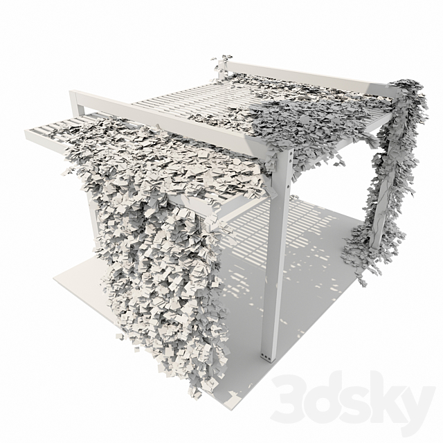 Pergola 6 3DSMax File - thumbnail 3