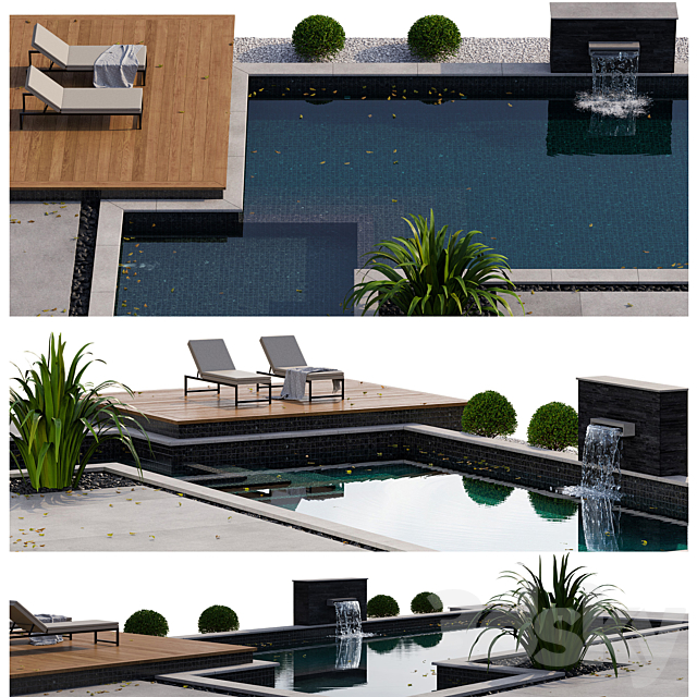 Pool 06 3DSMax File - thumbnail 2