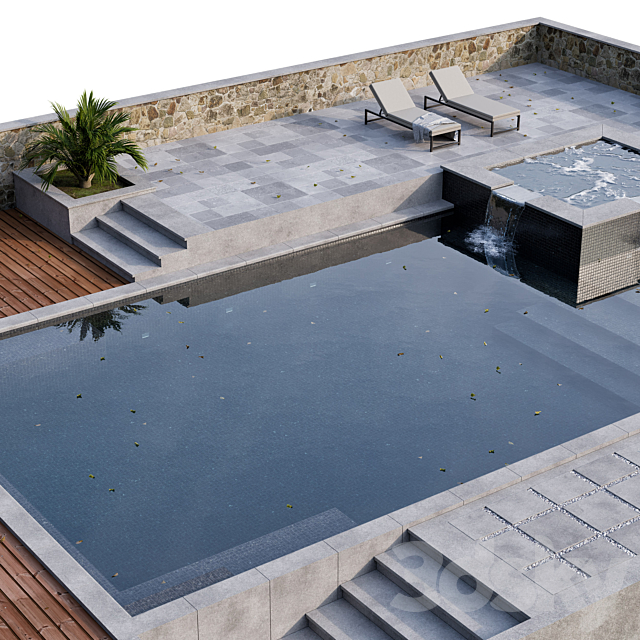 Pool 11 3DSMax File - thumbnail 2