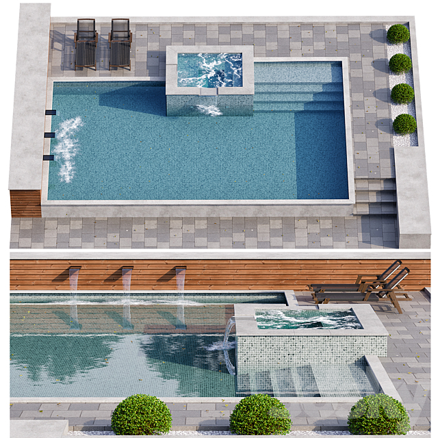 Pool 12 3DSMax File - thumbnail 1