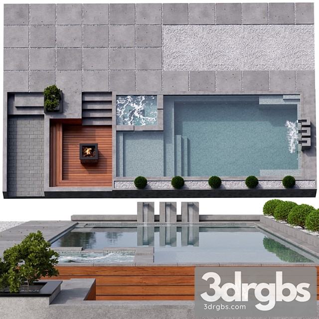 Pool 15 3dsmax Download - thumbnail 1