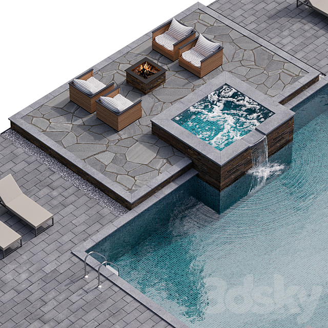 Pool 17 3ds Max - thumbnail 3