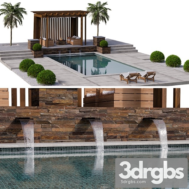 Pool 18 3dsmax Download - thumbnail 1