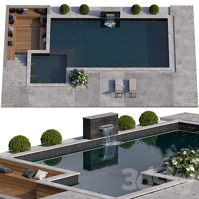 Pool 21 3ds Max - thumbnail 1