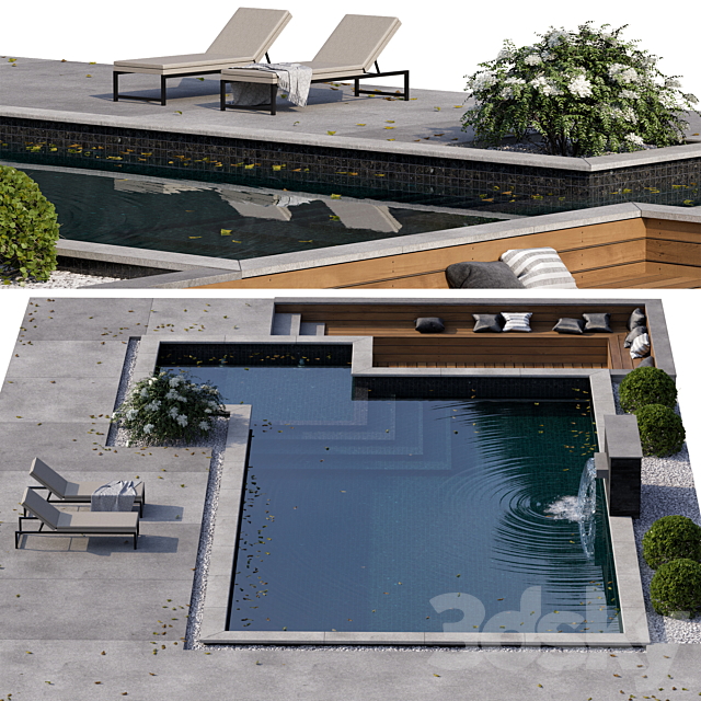 Pool 21 3ds Max - thumbnail 2