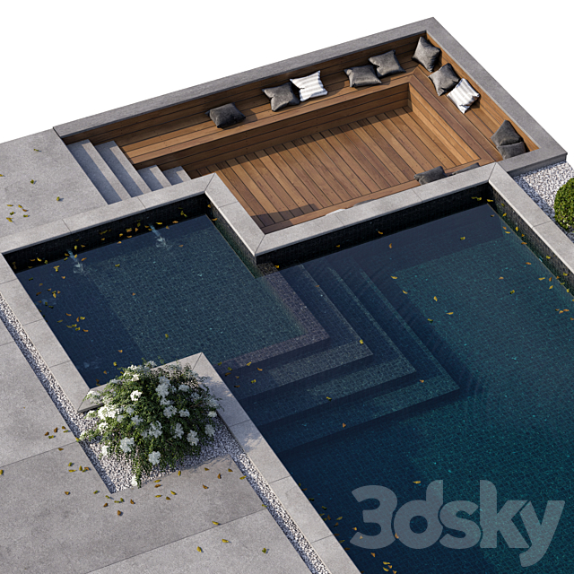 Pool 21 3ds Max - thumbnail 3