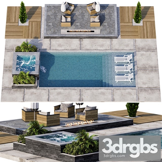 Pool 24 3dsmax Download - thumbnail 1