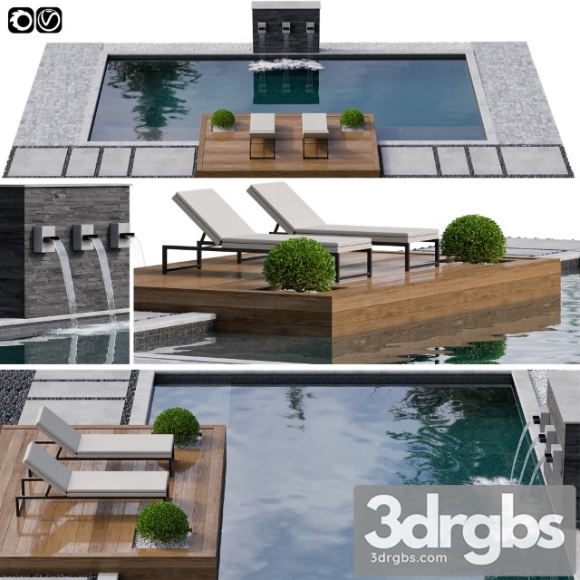 Pool 3dsmax Download - thumbnail 1