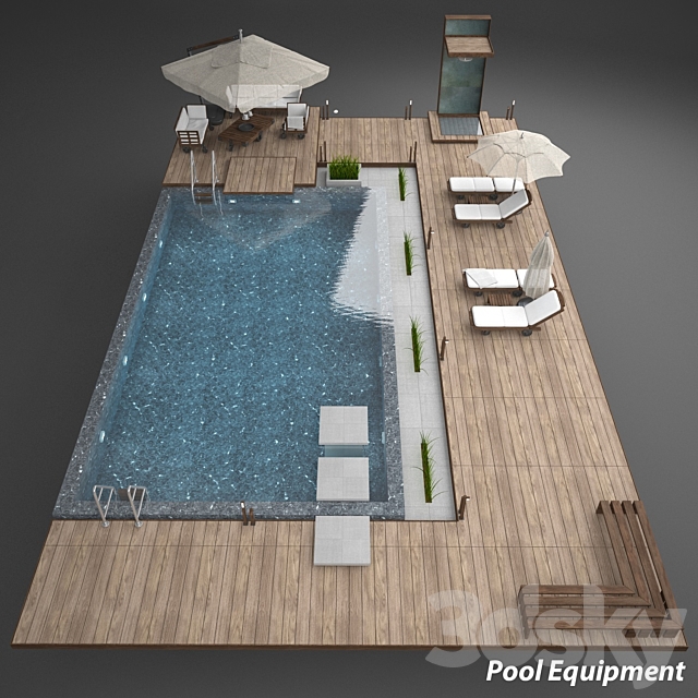 Pool equipment 3DSMax File - thumbnail 1