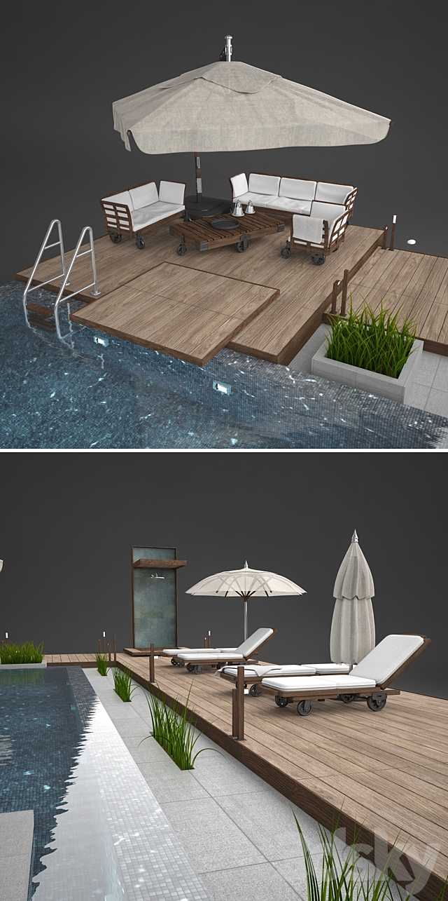 Pool equipment 3DSMax File - thumbnail 3