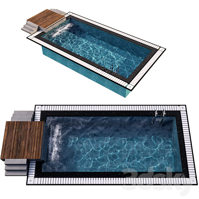 POOL NO23 3DSMax File - thumbnail 2