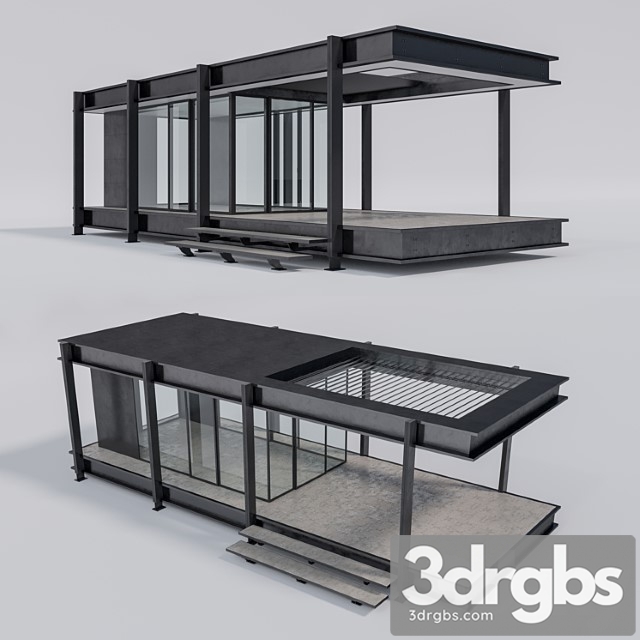 Pratic Brera B Pergolas 3dsmax Download - thumbnail 1