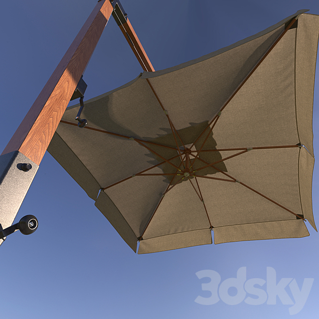 Riviera Umbrella 3DSMax File - thumbnail 2