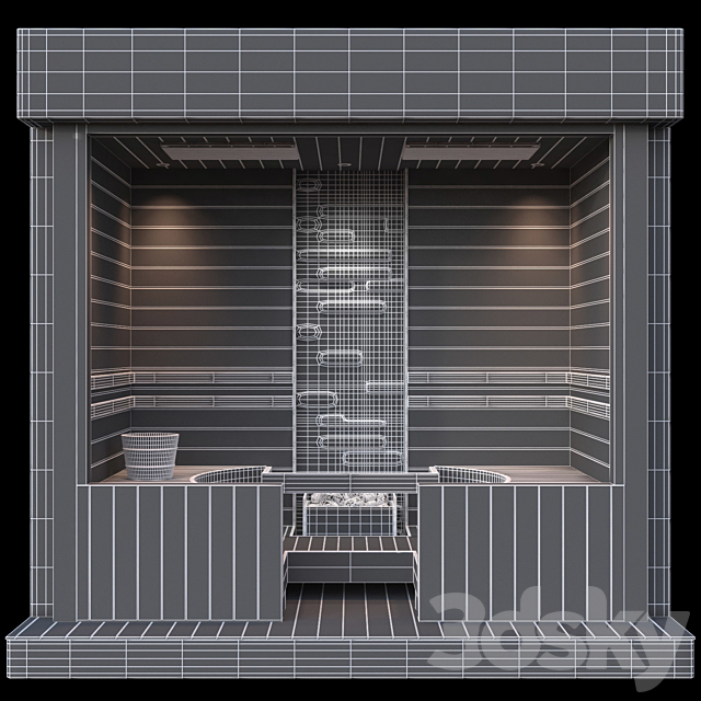 Sauna 3 3DSMax File - thumbnail 5