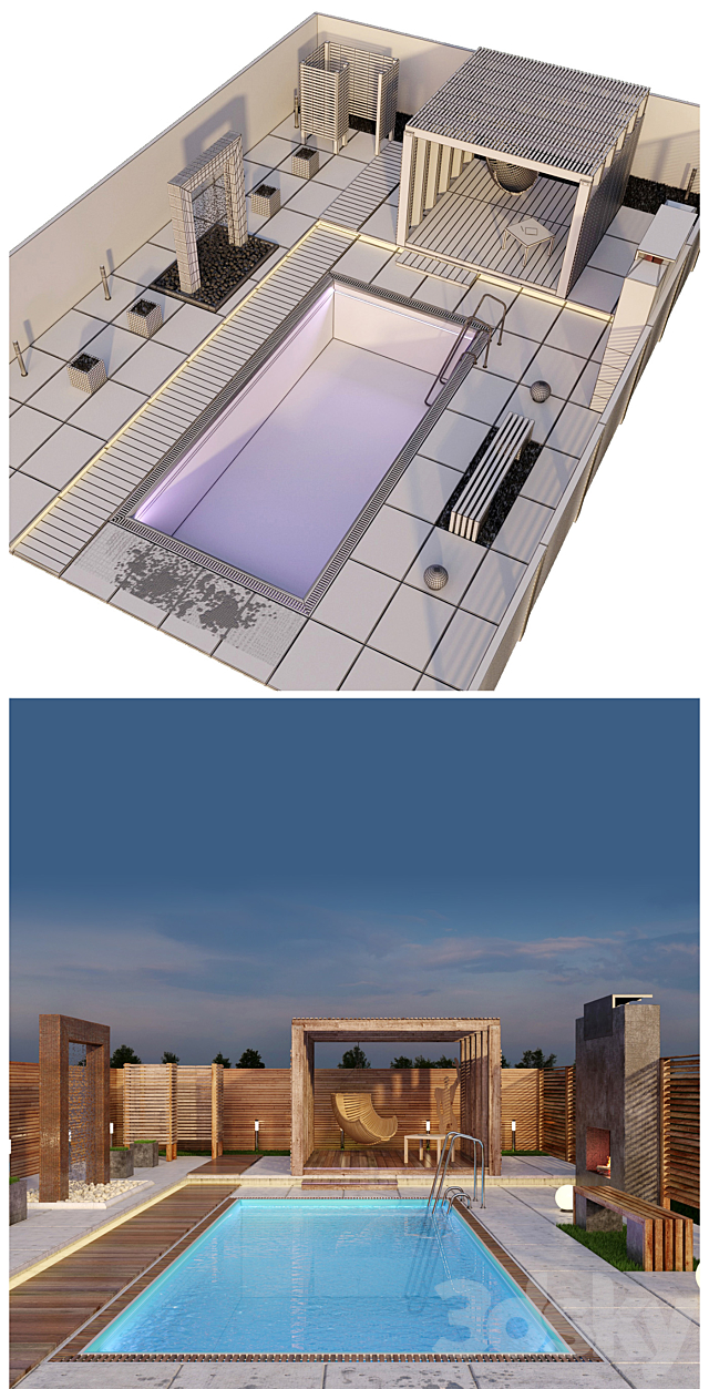 Set for Exterior 3DSMax File - thumbnail 3