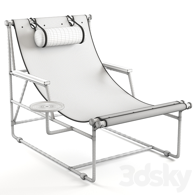 Sling chair 3DSMax File - thumbnail 2