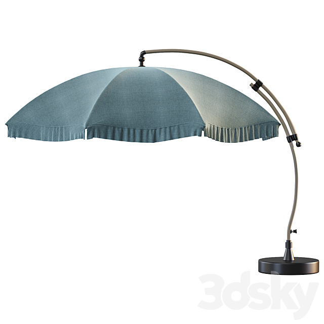 Sun garden umbrella 3DSMax File - thumbnail 3