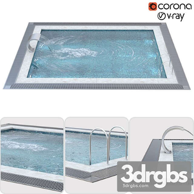 Swimming Pool 002 3dsmax Download - thumbnail 1