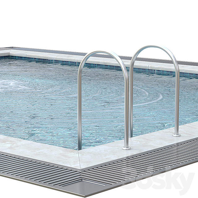 Swimming pool 002 3DSMax File - thumbnail 4