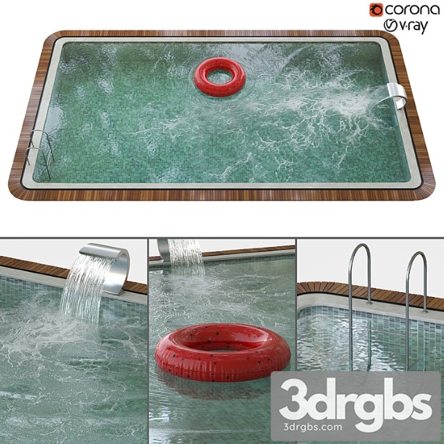 Swimming Pool 024 3dsmax Download - thumbnail 1