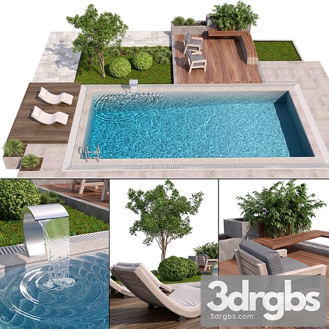 Swimming Pool 1 3dsmax Download - thumbnail 1