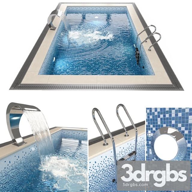 Swimming Pool 12 3dsmax Download - thumbnail 1