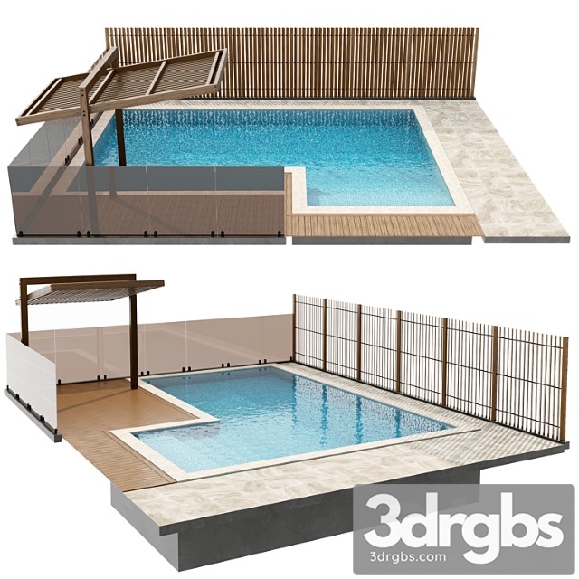 Swimming Pool 13 3dsmax Download - thumbnail 1