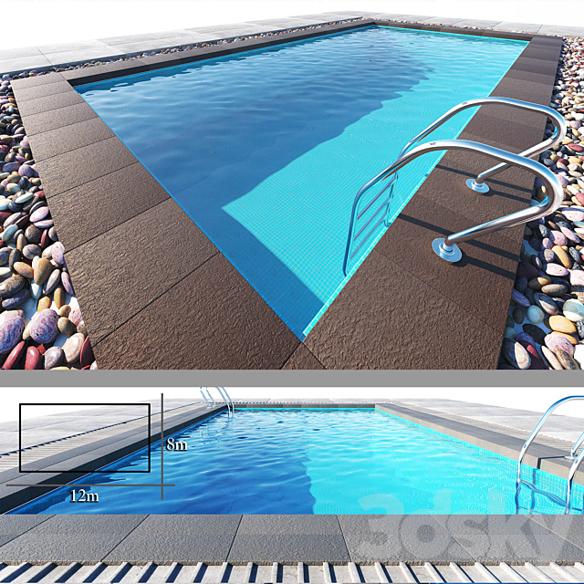 SWIMMING POOL_1 3DSMax File - thumbnail 1