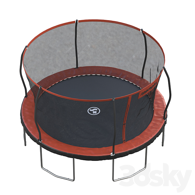 Trampoline Sportplus SP-T-366 3DSMax File - thumbnail 2