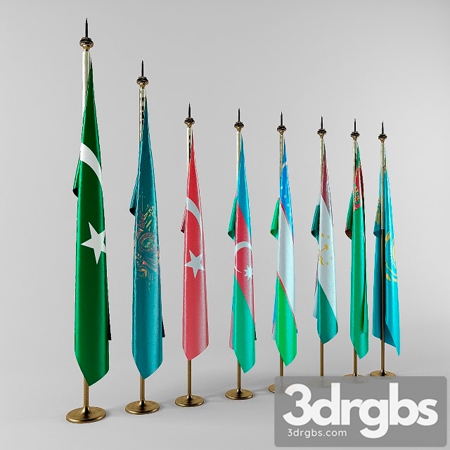 Turkish Islamic States 3dsmax Download - thumbnail 1