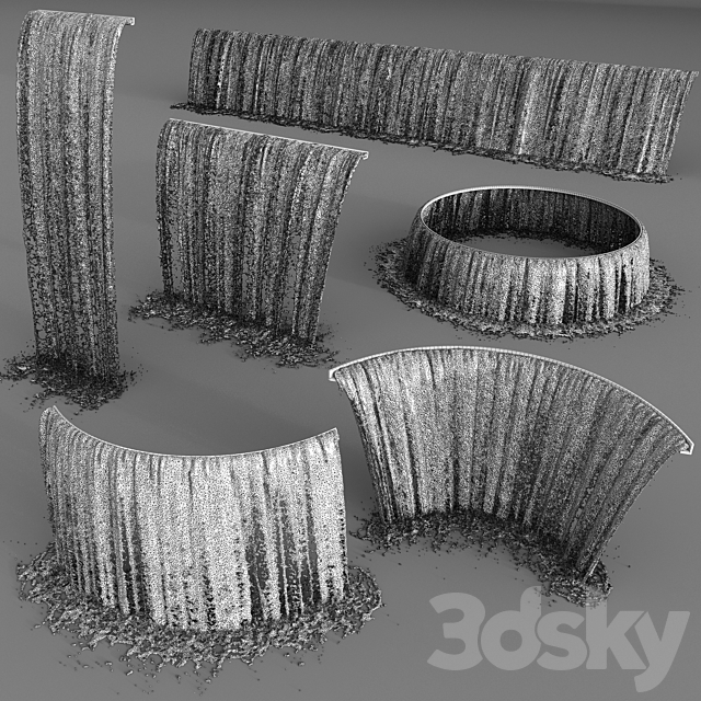 Water Collection 5 3DSMax File - thumbnail 7