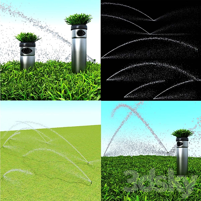 WATERING (irrigation system) Hunter 3DSMax File - thumbnail 3