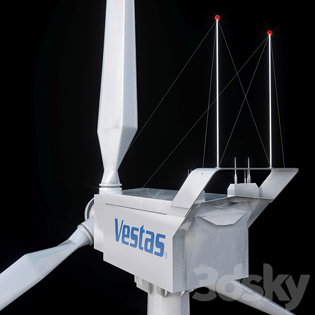 Wind generator 3DSMax File - thumbnail 2