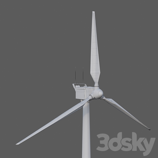 Wind generator 3DSMax File - thumbnail 5