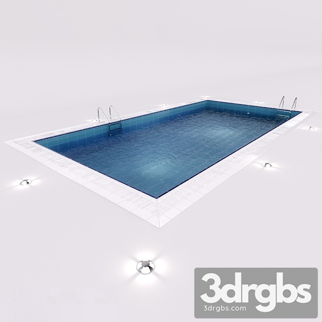 Wwimming Pool Scene 2 3dsmax Download - thumbnail 1