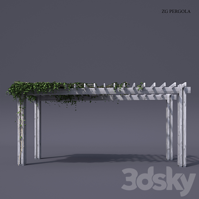 ZG pergola 3DSMax File - thumbnail 3